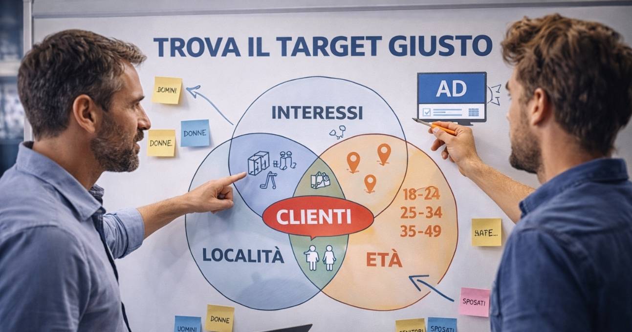 Targeting preciso nelle campagne advertising a Milano