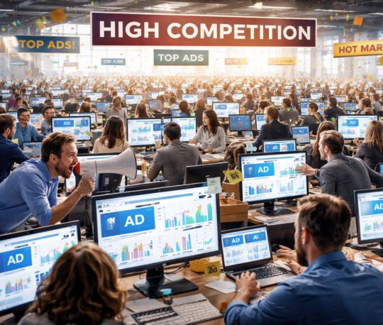 advertising milano concorrenza pubblicitaria altissima