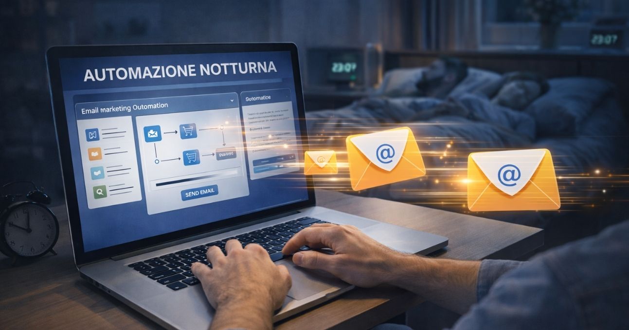 Automazioni email marketing per nurturing e follow-up