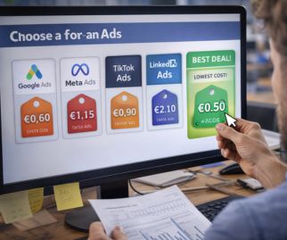 campagne advertising su piattaforme google, meta e tiktok ads